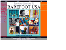 Tablet Screenshot of barefootusa.com